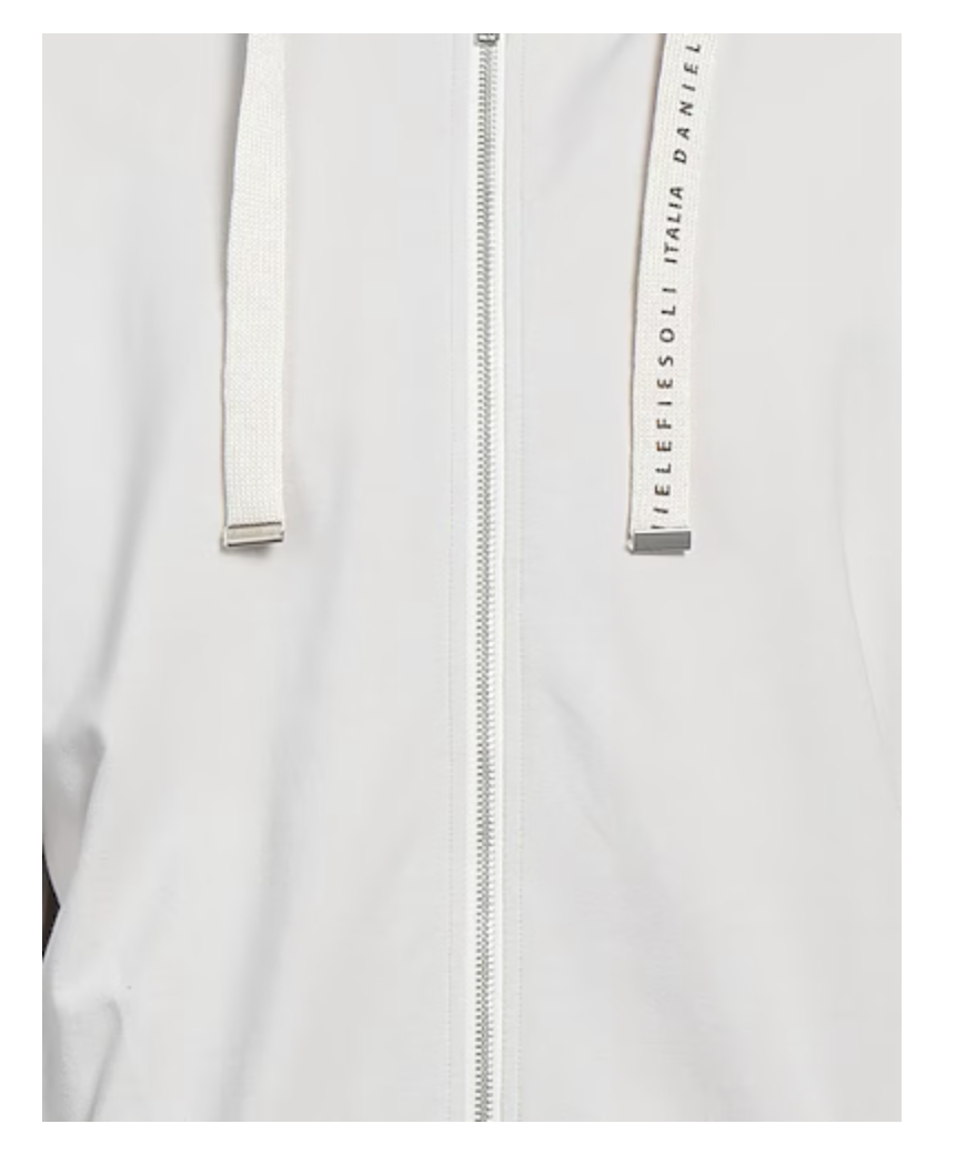 Daniele Fiesoli Classic Full Zip Hooded Sweatshirt