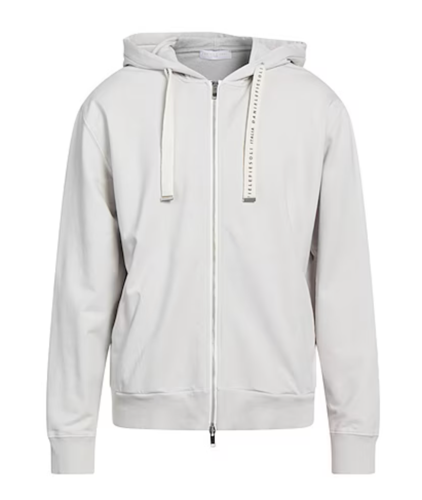 Daniele Fiesoli Classic Full Zip Hooded Sweatshirt