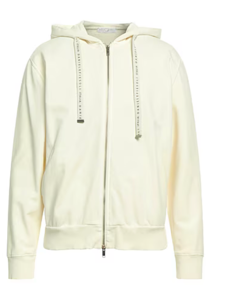 Daniele Fiesoli Classic Full Zip Hooded Sweatshirt