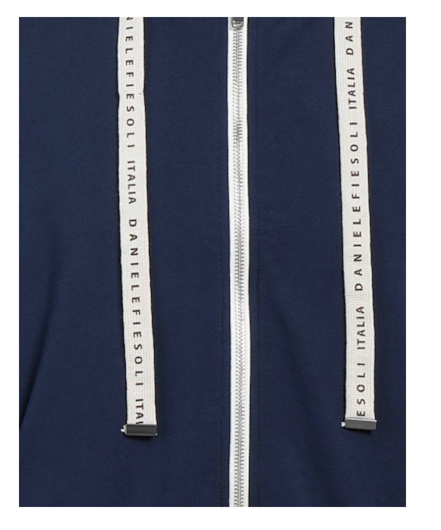 Daniele Fiesoli Classic Full Zip Hooded Sweatshirt