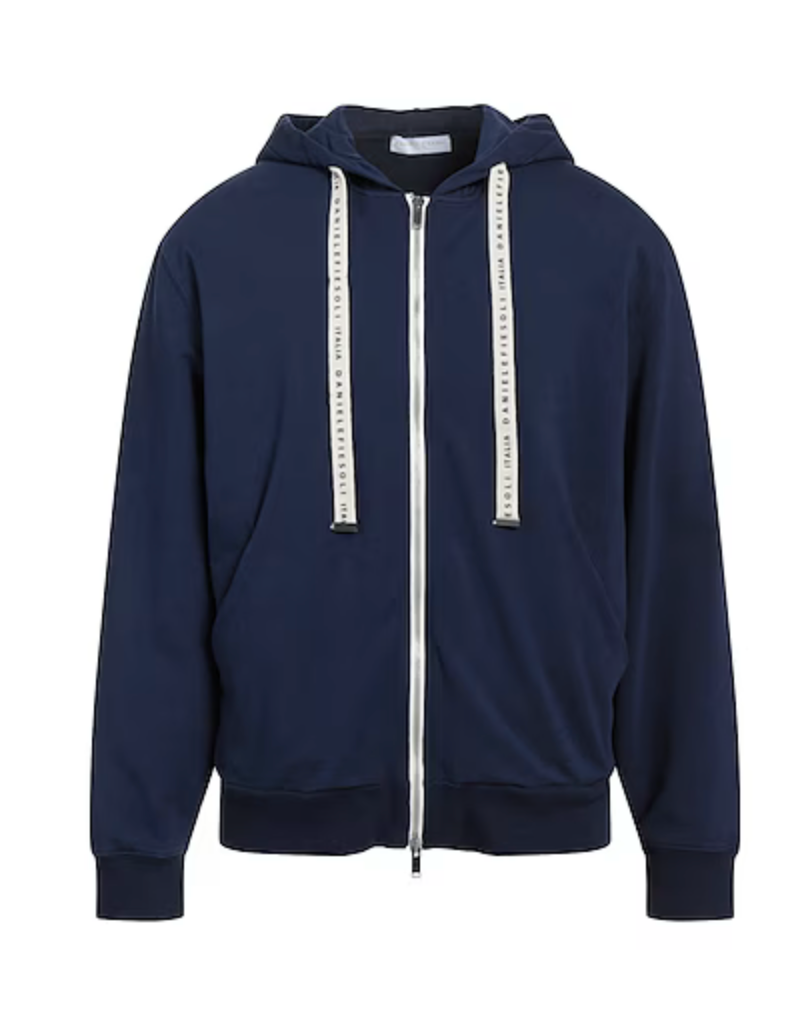 Daniele Fiesoli Classic Full Zip Hooded Sweatshirt