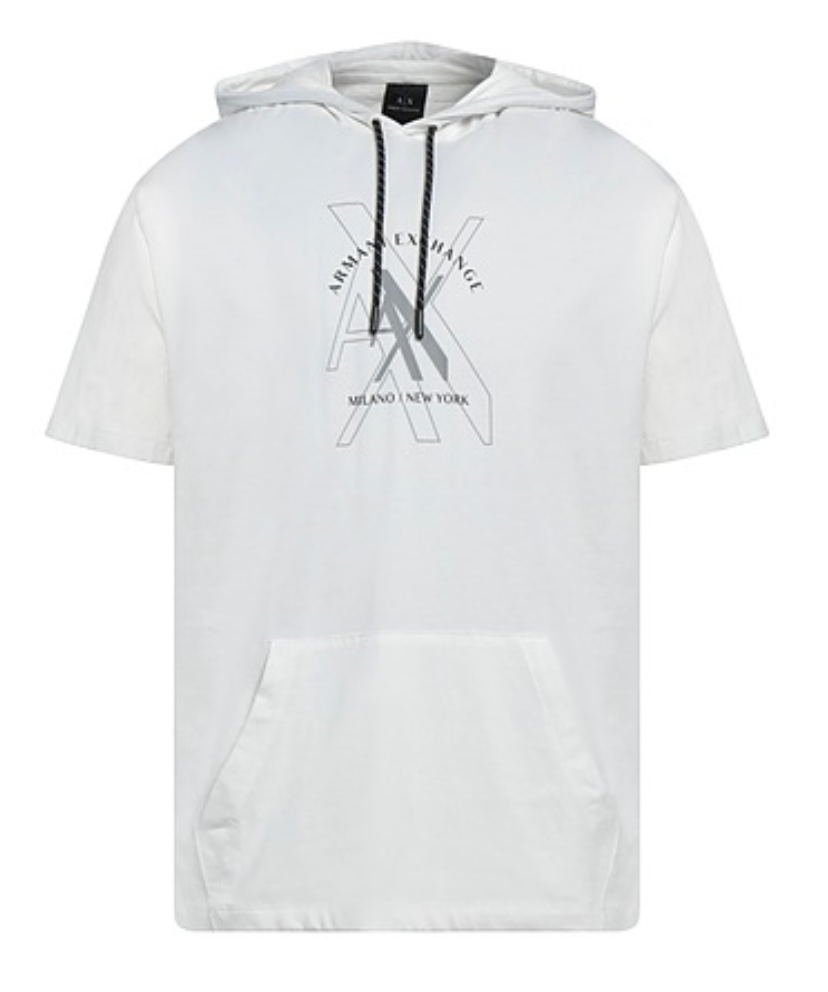 A|X Armani Exchange Hooded Logo Tee S/S T-Shirt
