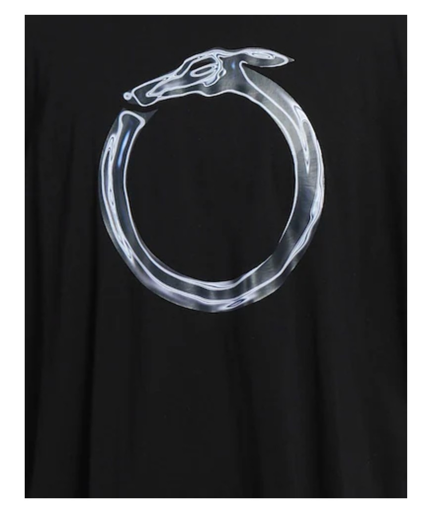 Trussardi Crystal Greyhound S/S T-Shirt