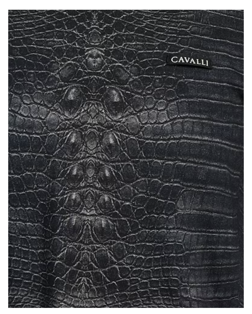 Roberto Cavalli Alligator Print S/S T-Shirt