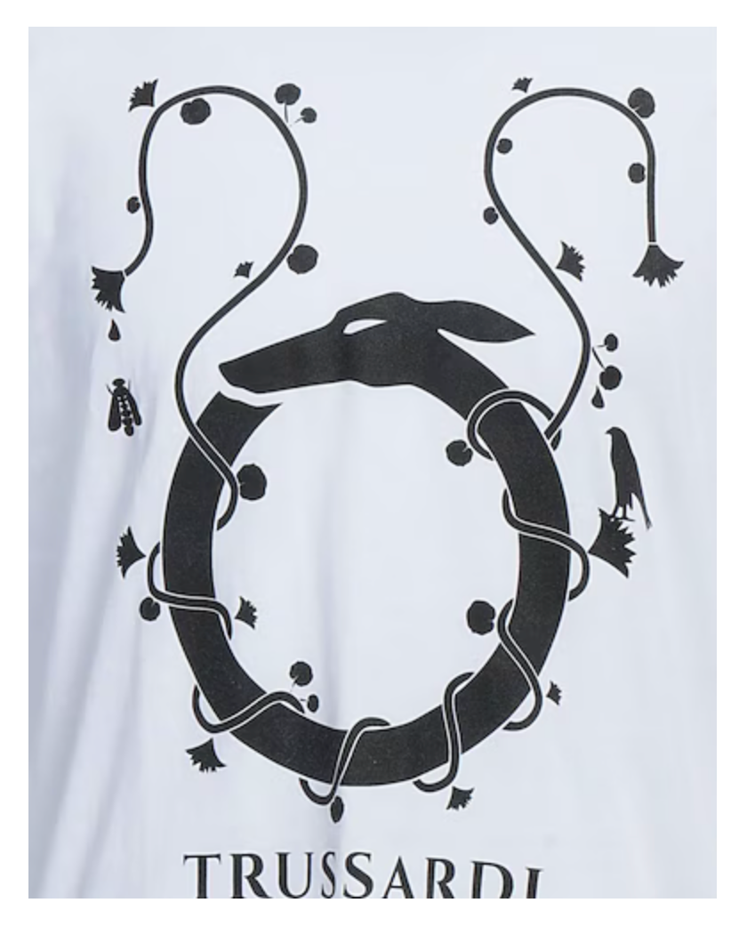 Trussardi Vine Greyhound S/S T-Shirt