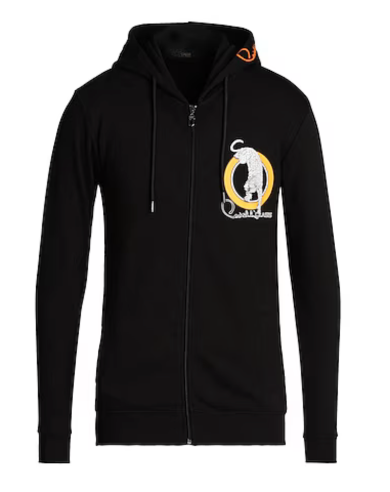 Cavalli Class Full Zip Hooded Sweatshirt