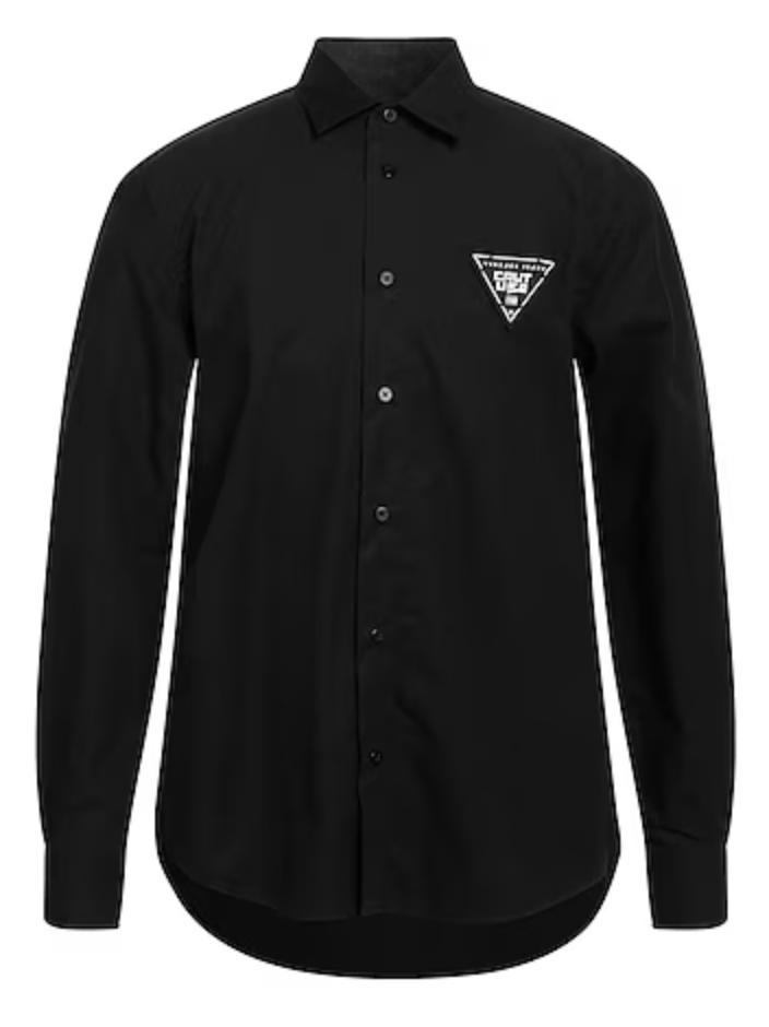 Versace Jeans Couture Triangle Patch L/S Button Down Shirt