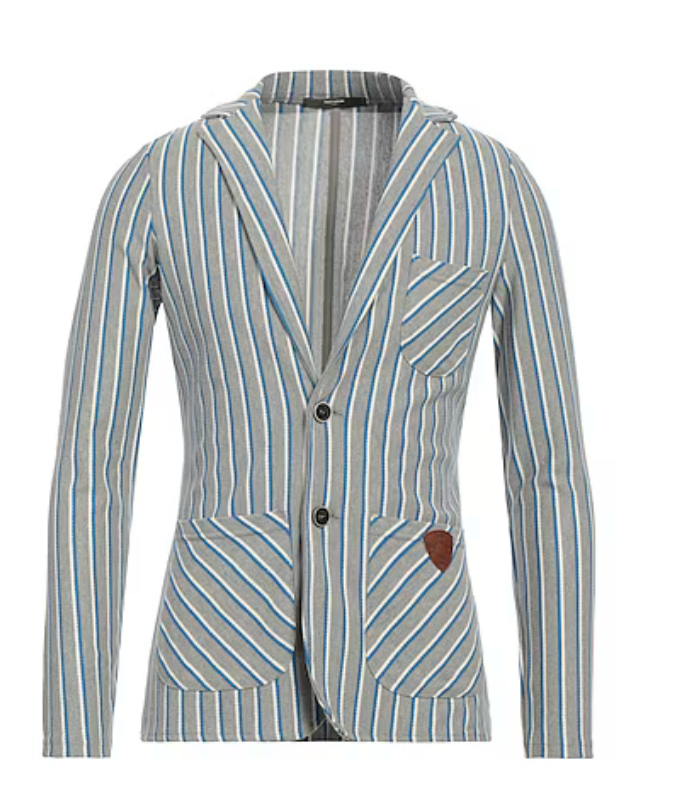 Takeshy Kurosawa Pinstripe Sports Jacket