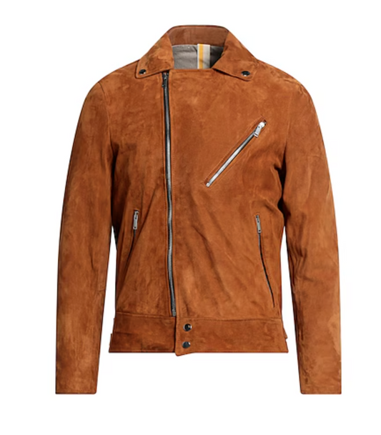 Gazzarrini Suede Leather Jacket