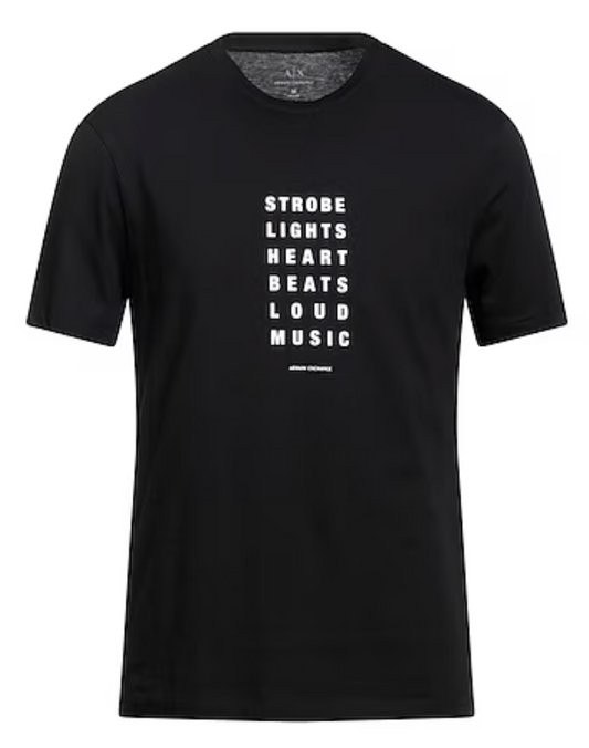 A|X Armani Exchange Strobe Lights S/S T-Shirt