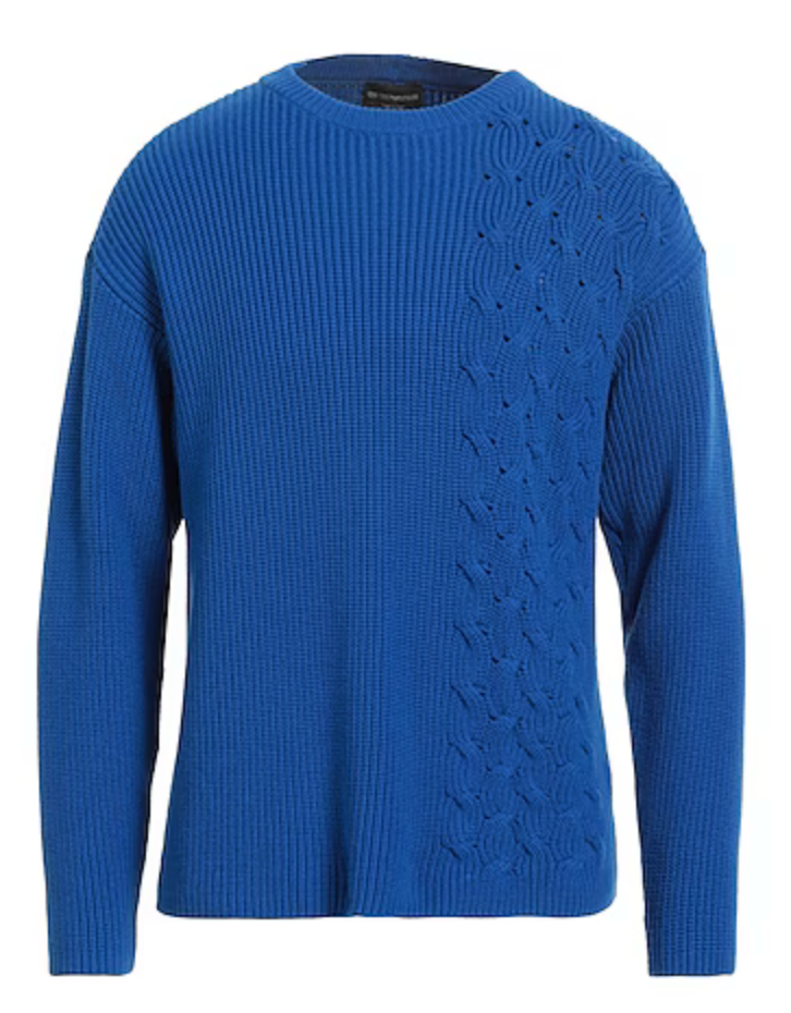 Emporio Armani Cable Vine Knit Sweater
