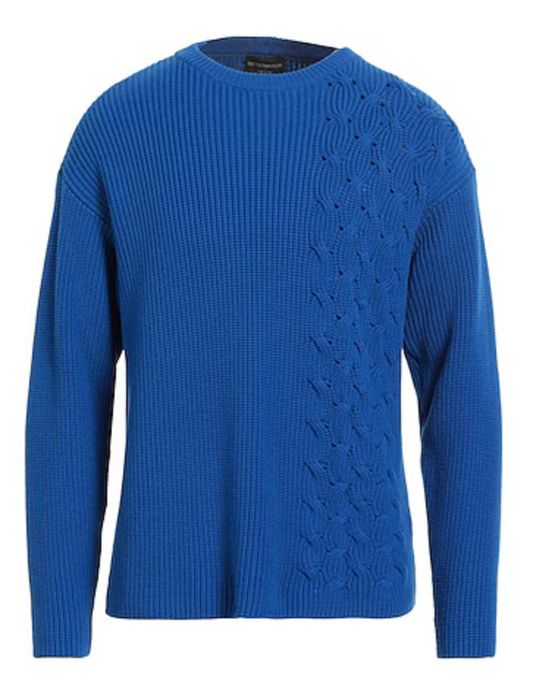 Emporio Armani Cable Vine Knit Sweater