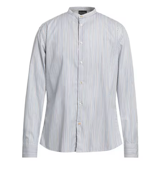 Emporio Armani Fine Pinstripe L/S Button Down Shirt