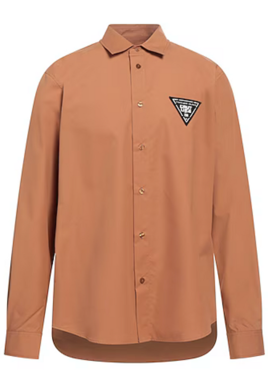 Versace Jeans Couture Triangle Patch L/S Button Down Shirt