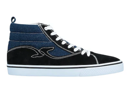 Trussardi Jeans Mid-Top Greyhound Sneaker