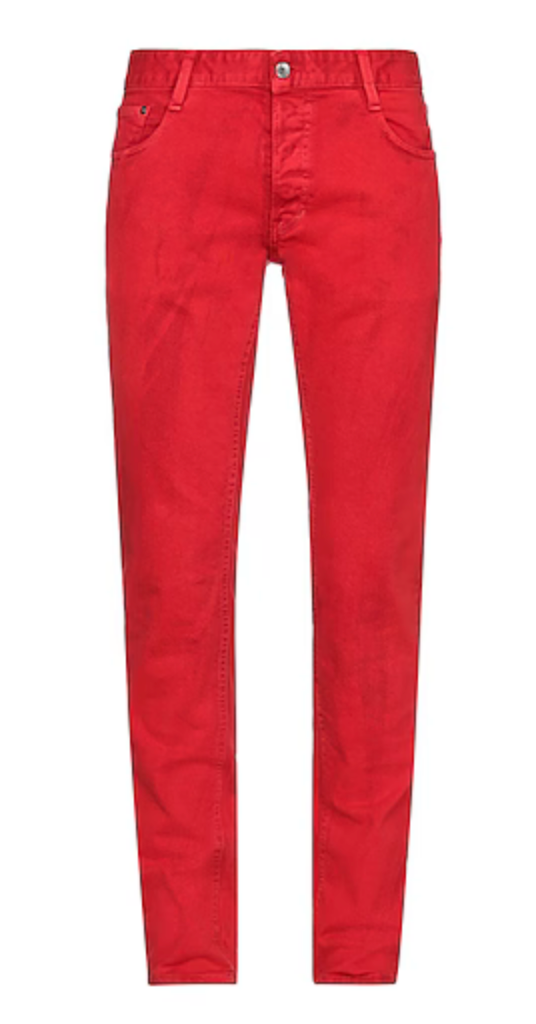 Just Cavalli 'Diavolo' Red Denim Jeans