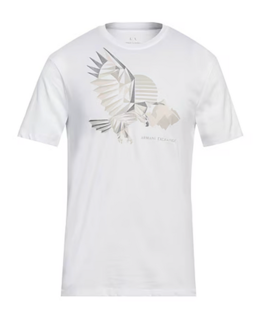 A|X Armani Exchange Geometric Eagle  S/S T-Shirt